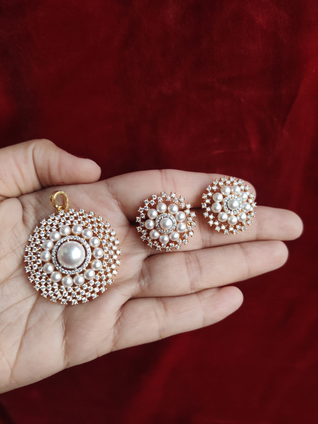 Cute Gold Plated Earrings
