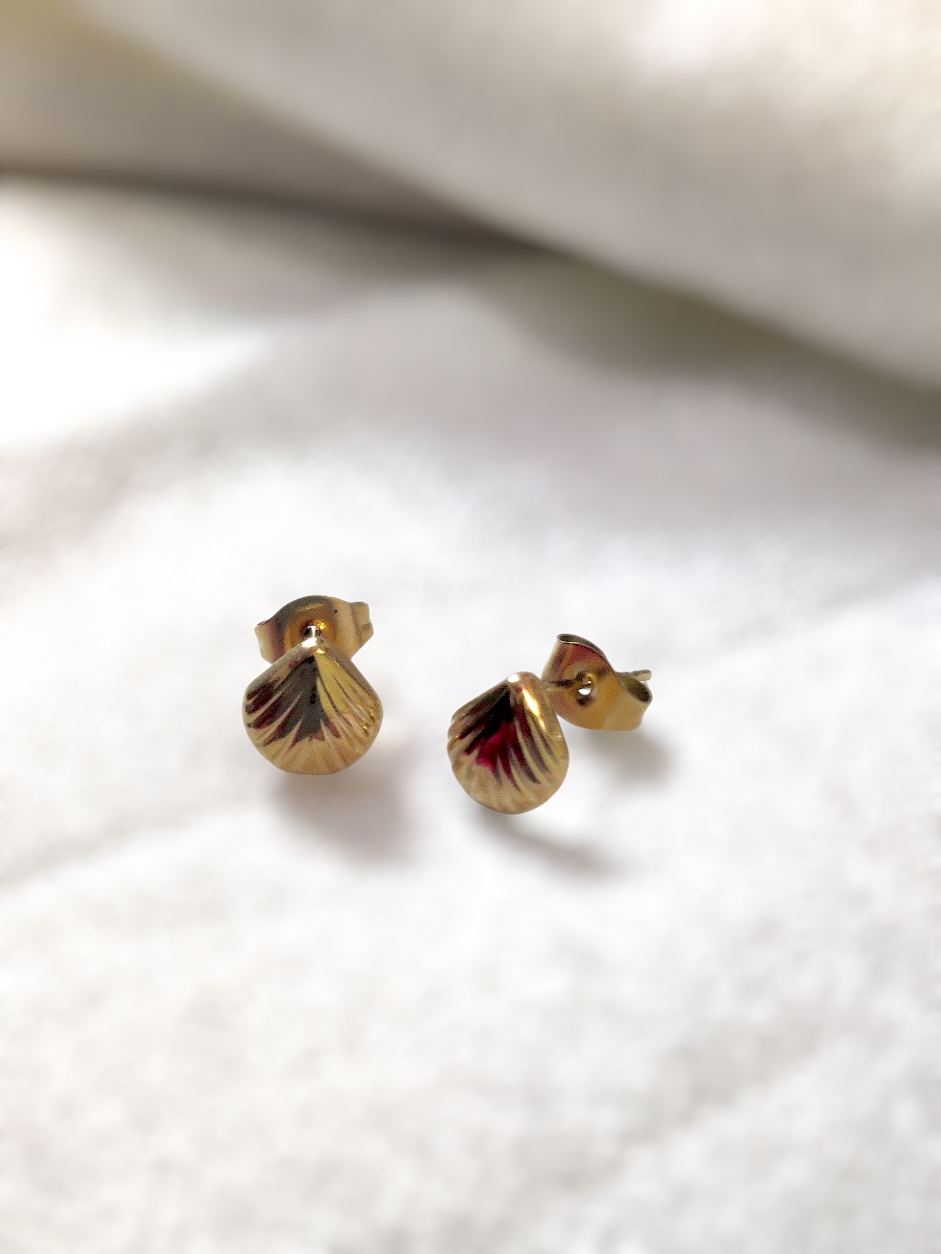 Ashi Shell Shine Anti-Tarnish Earrings