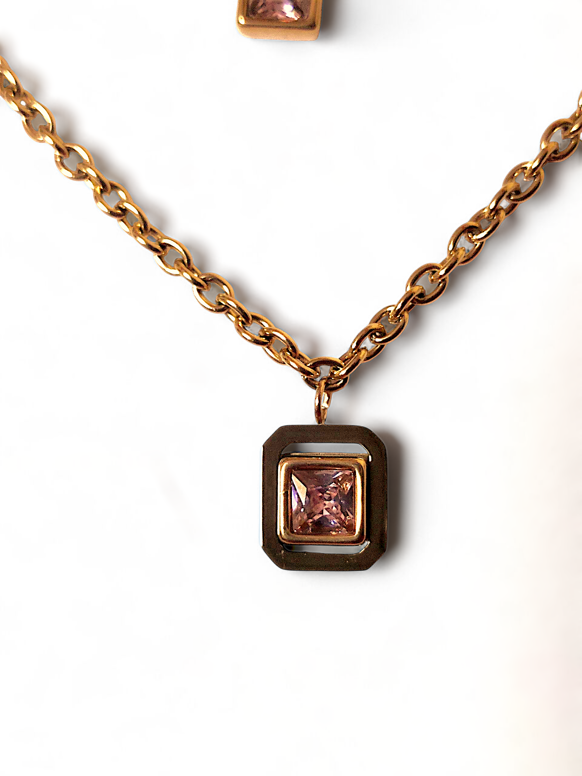 Ashi Twin Spark Anti-Tarnish Chain Set