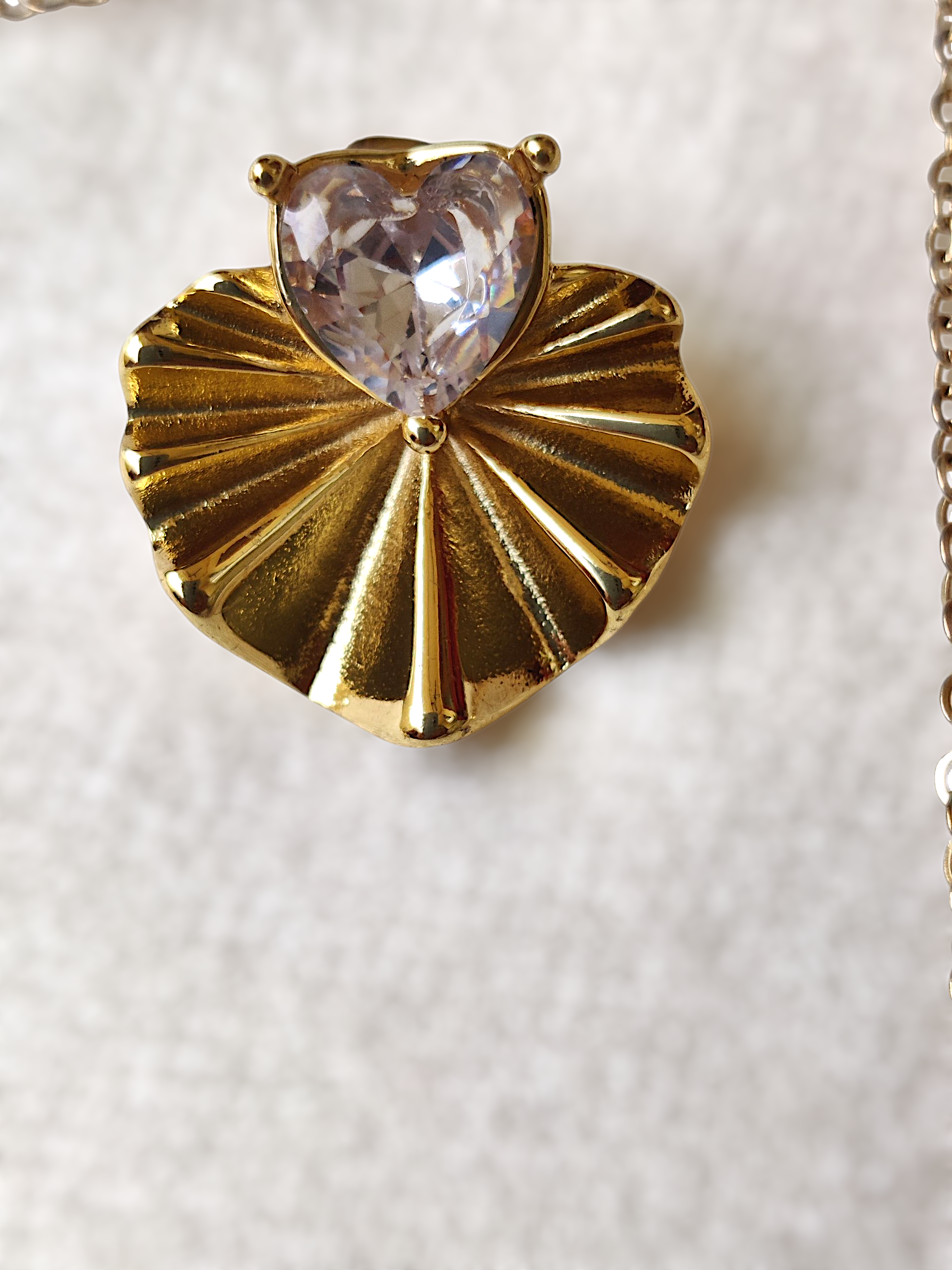 Ashi Creations: Golden Heart Sparkle Set