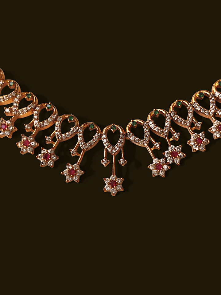 Ashi Floral Glow Necklace Set