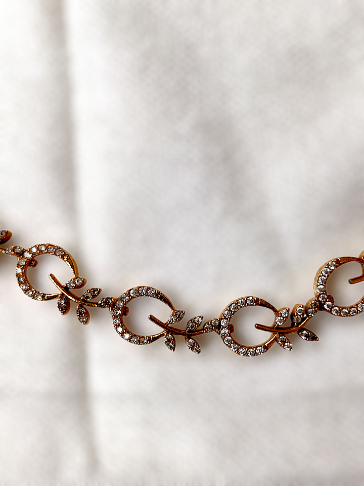 Ashi Creations: Sparkling Link Bracelet