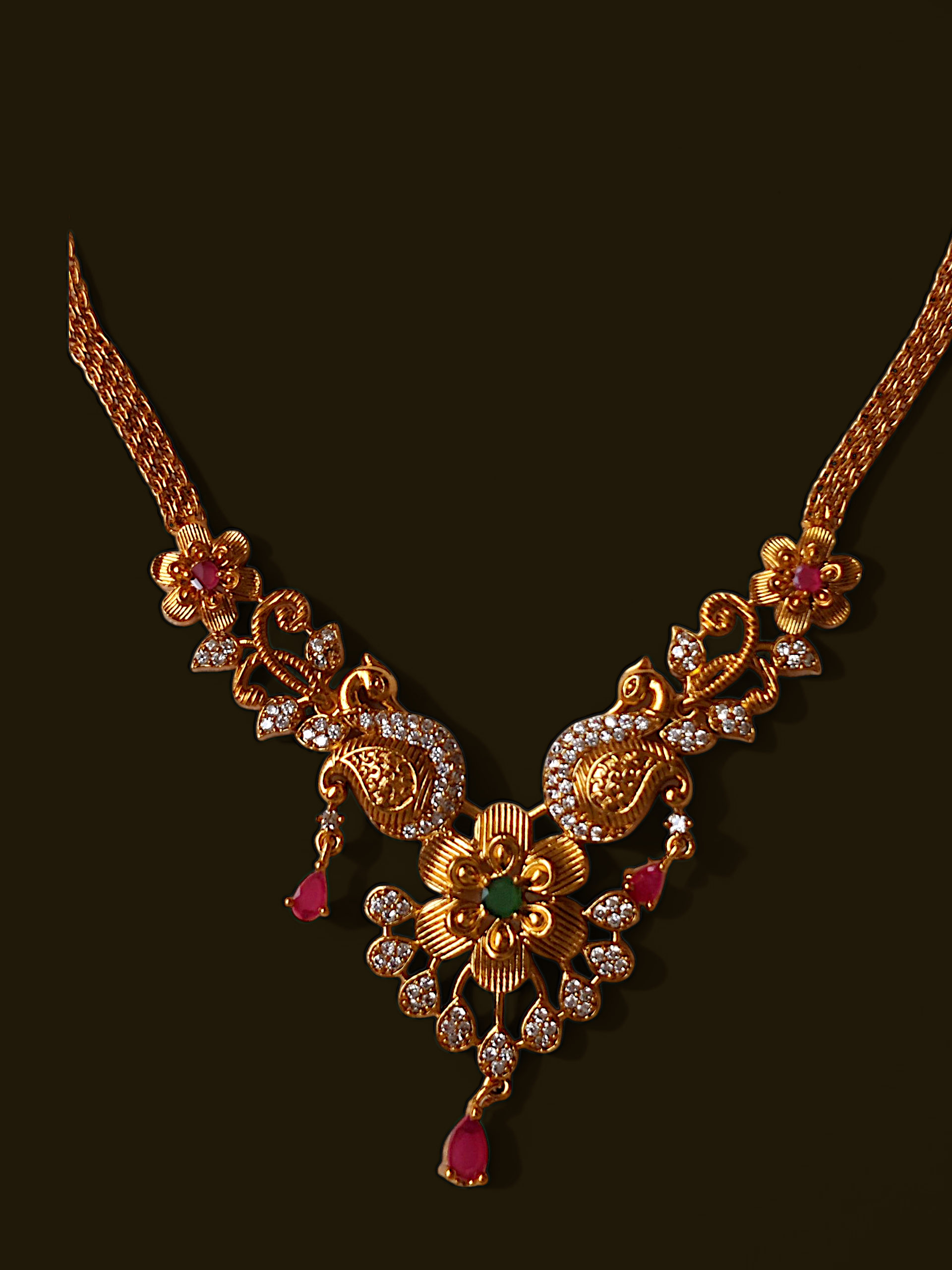 Ashi Royal Bloom Necklace Set