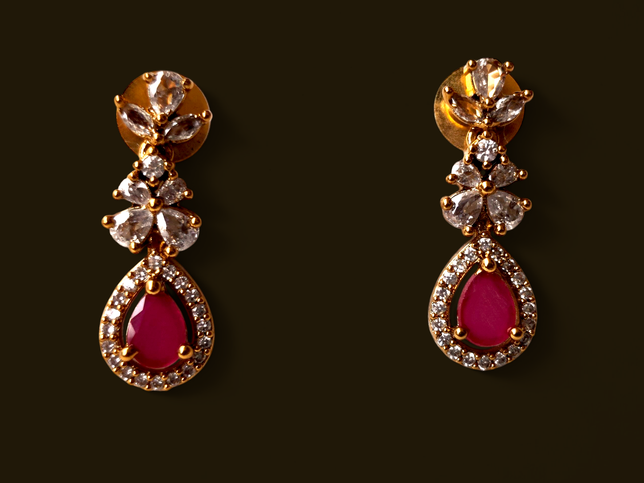 Ashi Creations: Floral Grandeur Necklace Set