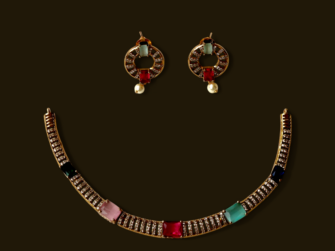 Ashi Creations: Festive Color Choker Set