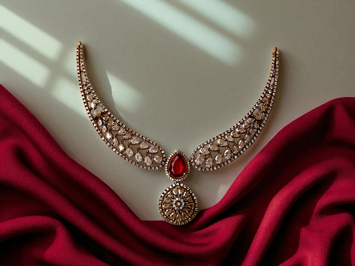 Ruby Sparkle Choker