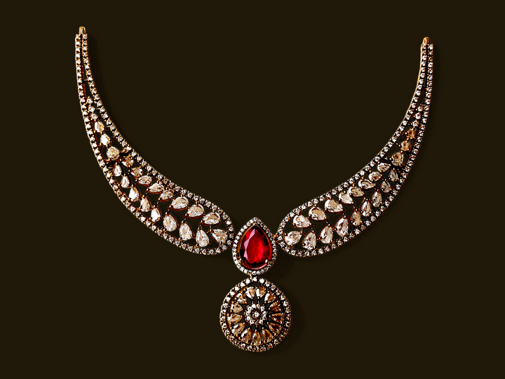 Ruby Sparkle Choker