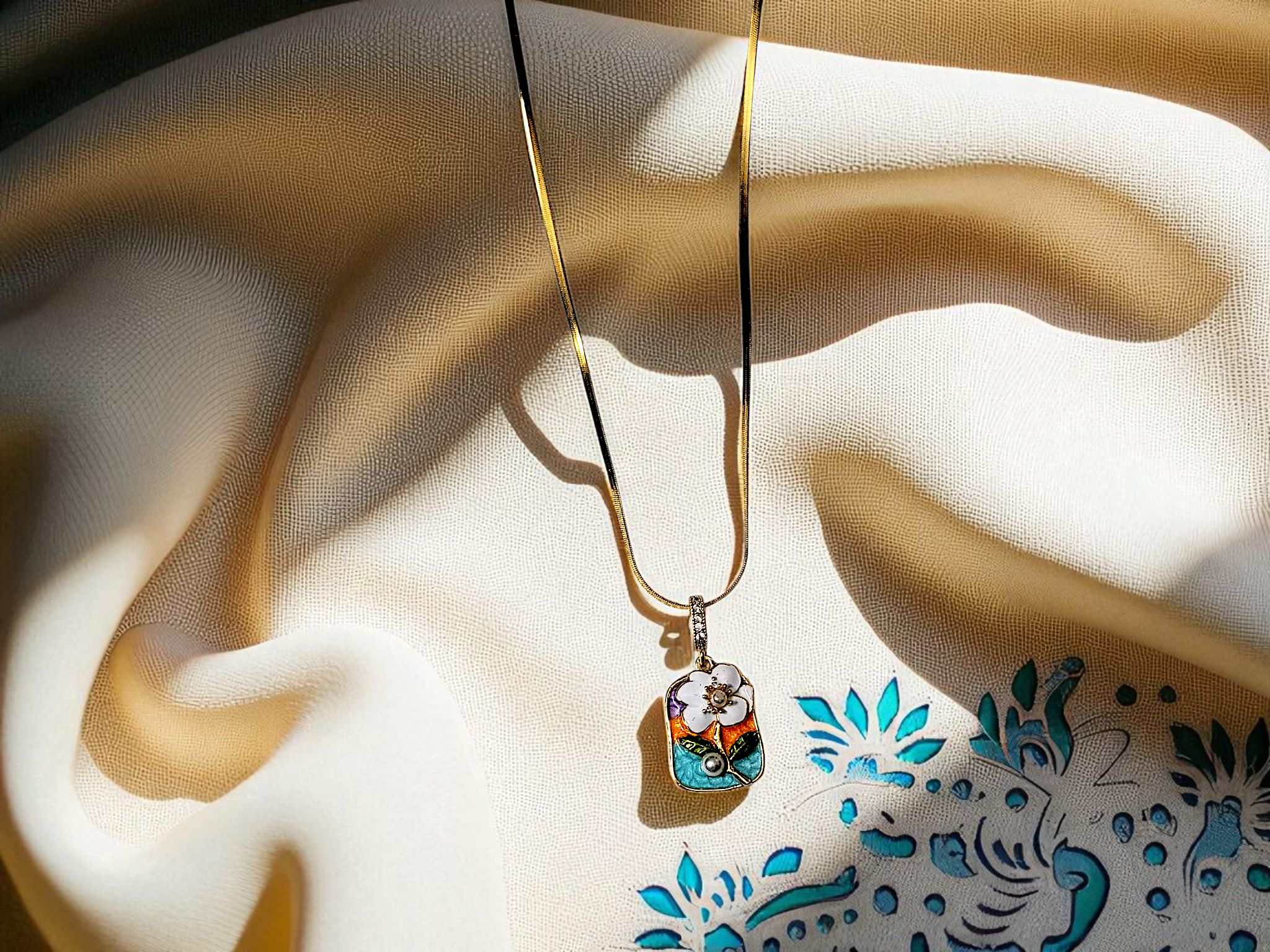 Ashi Creations: Artistic Bloom Chain