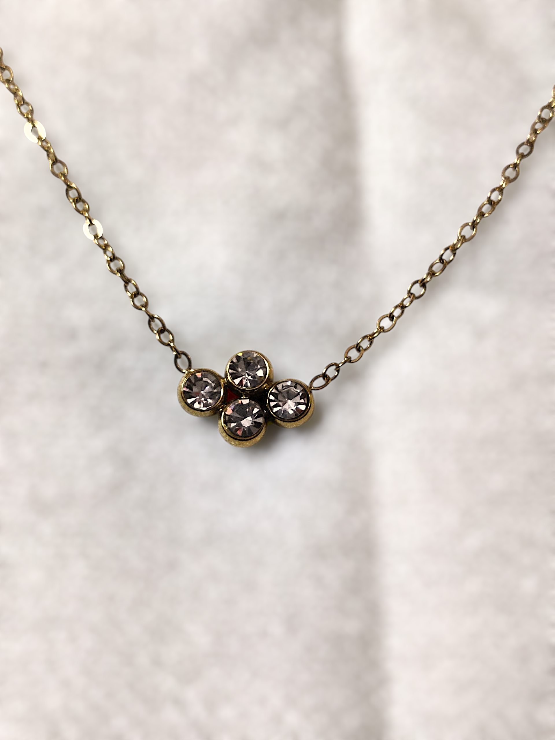 Ashi Creations: Floral Sparkle Necklace