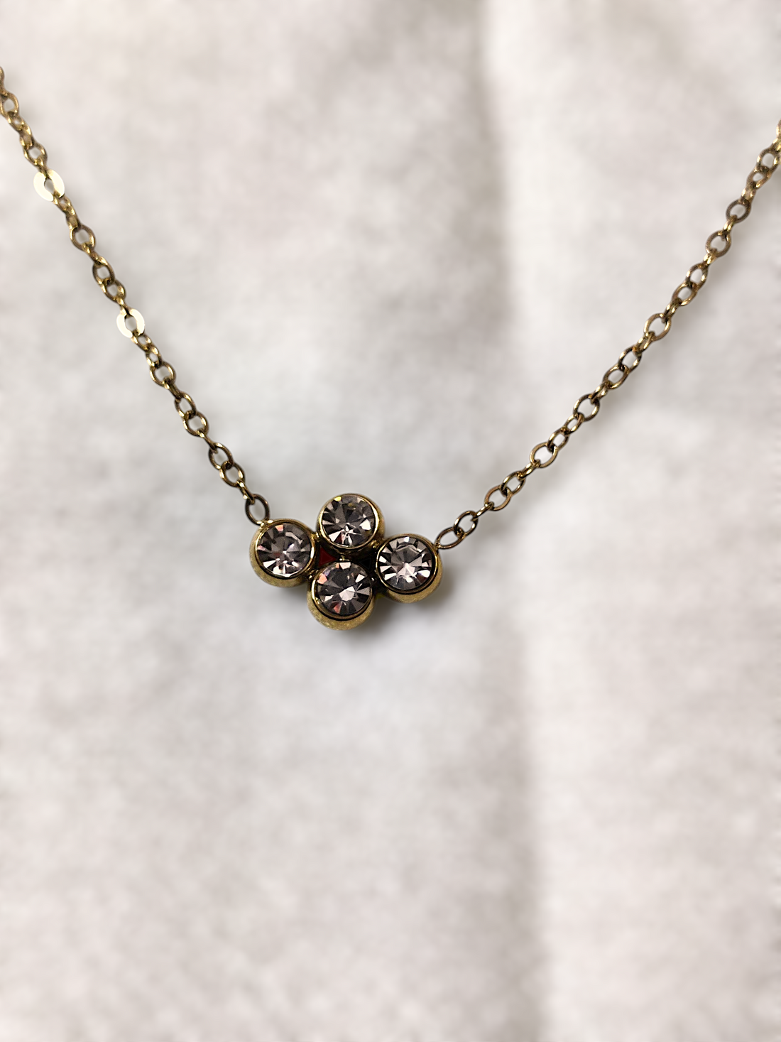 Ashi Creations: Floral Sparkle Necklace