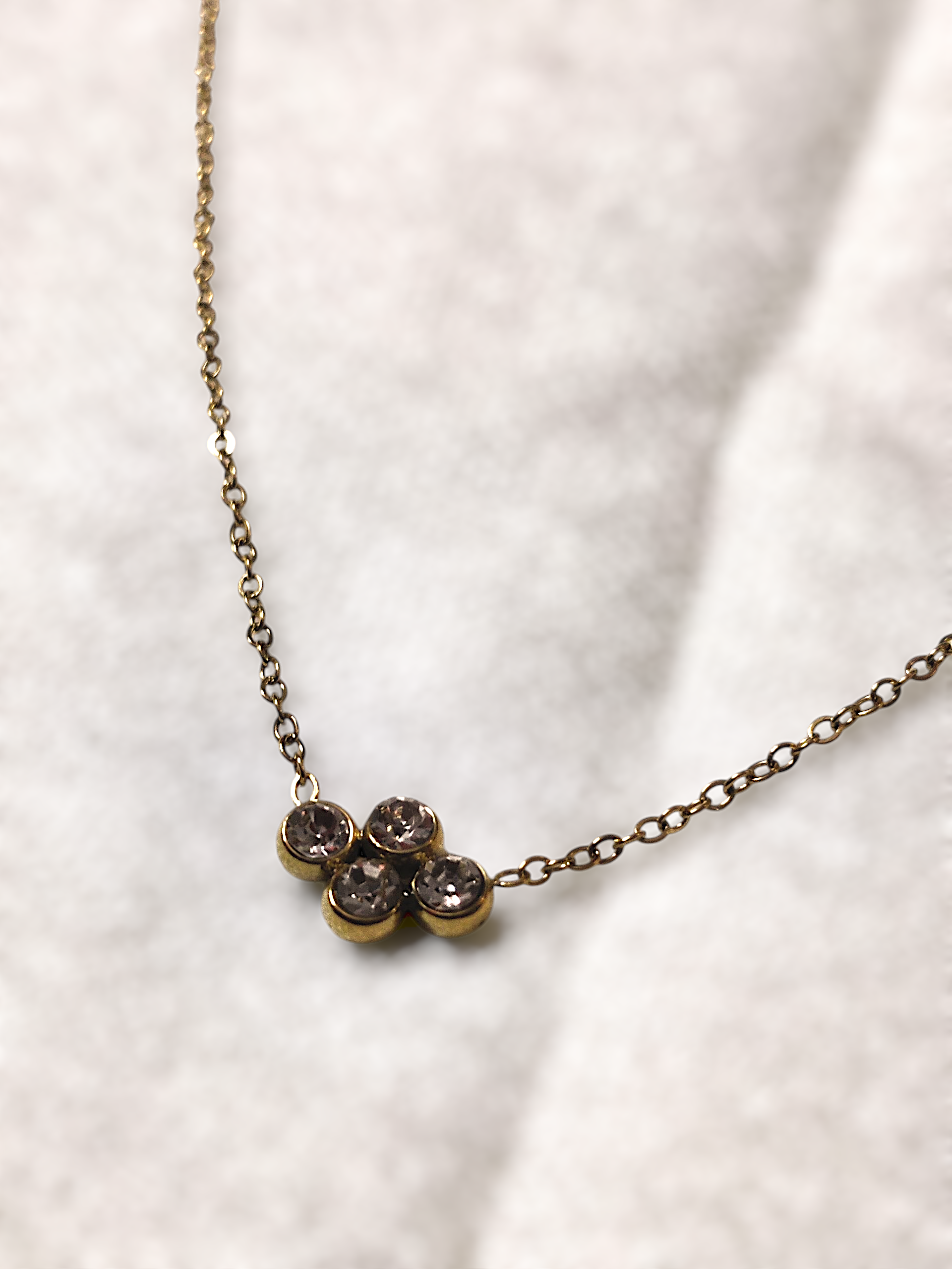 Ashi Creations: Floral Sparkle Necklace