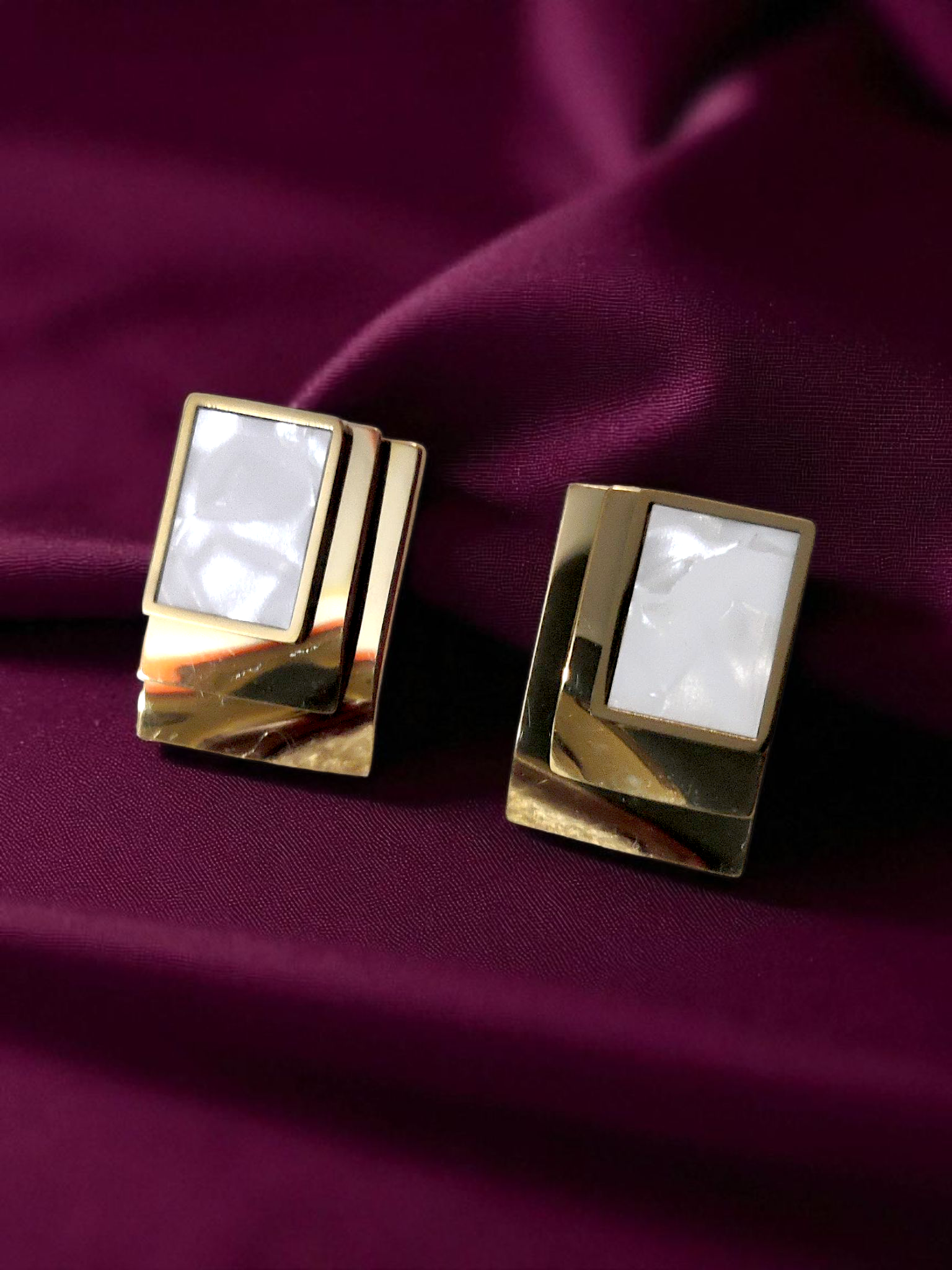 Ashi Ivory Shine Anti-Tarnish Earrings