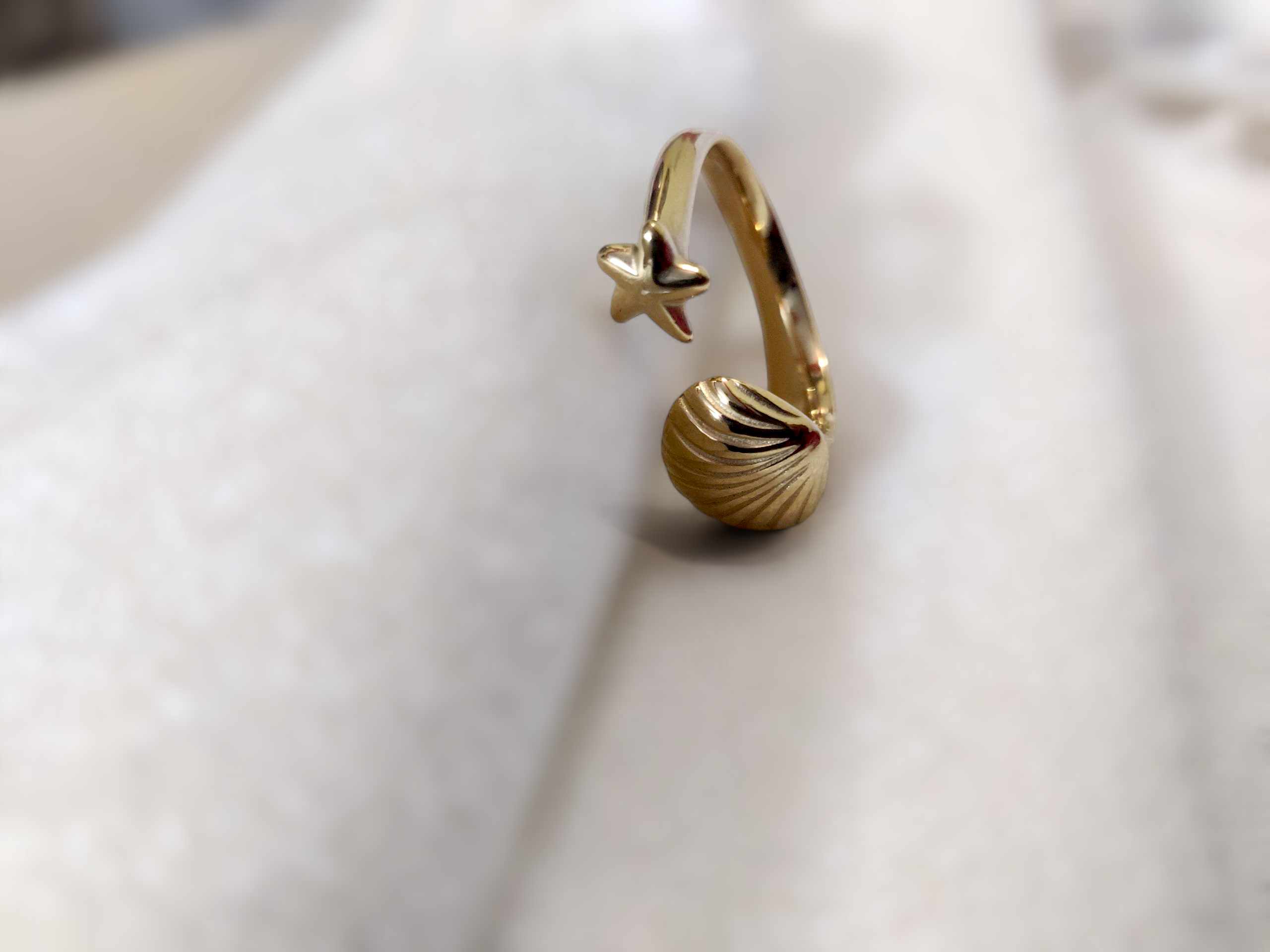 Ashi ShellStar Anti-Tarnish Ring